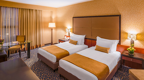 اتاق استاندارد دو تخته هتل بین‌المللی اسپیناس